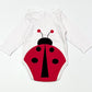 Spotty labybug bodysuit - Size 00