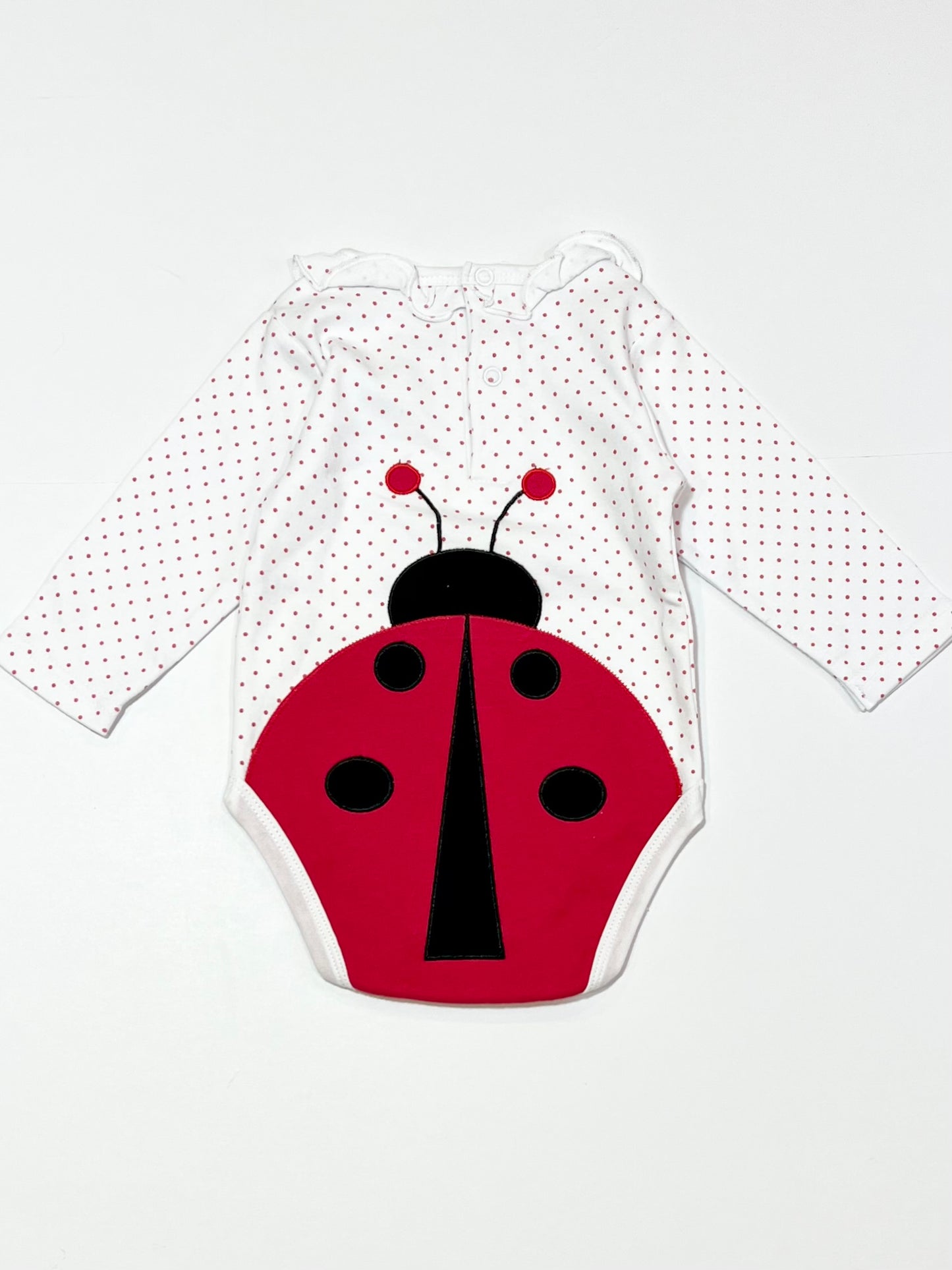 Spotty labybug bodysuit - Size 00