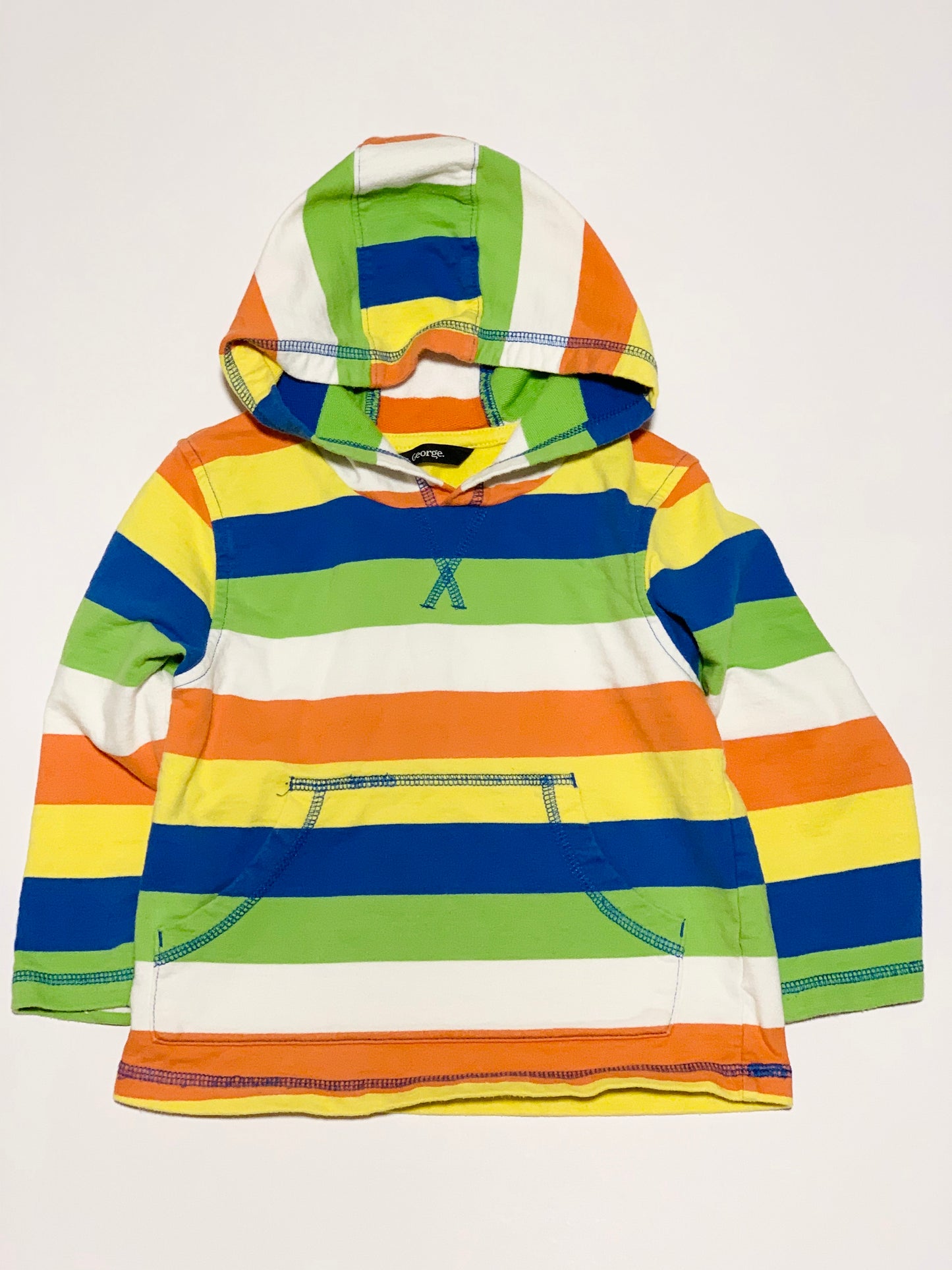 Striped hoodie - Size 2-3
