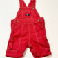 Red overalls - Size 0