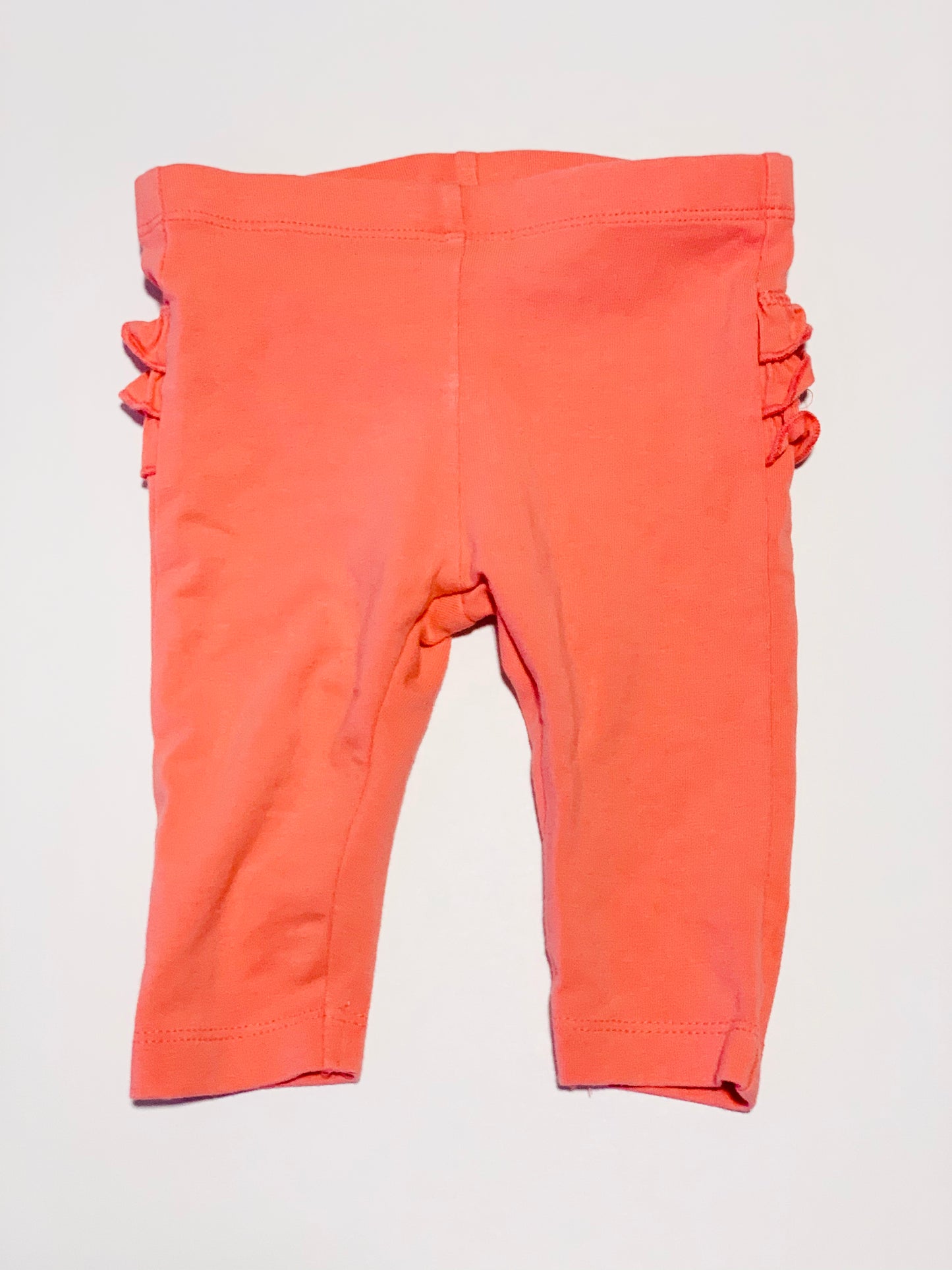 Pink ruffle leggings - Size 000