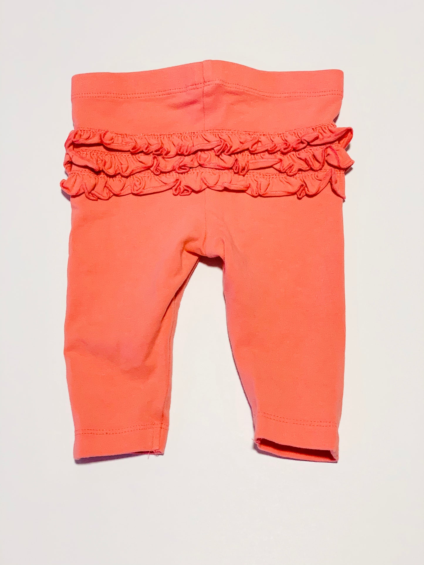 Pink ruffle leggings - Size 000