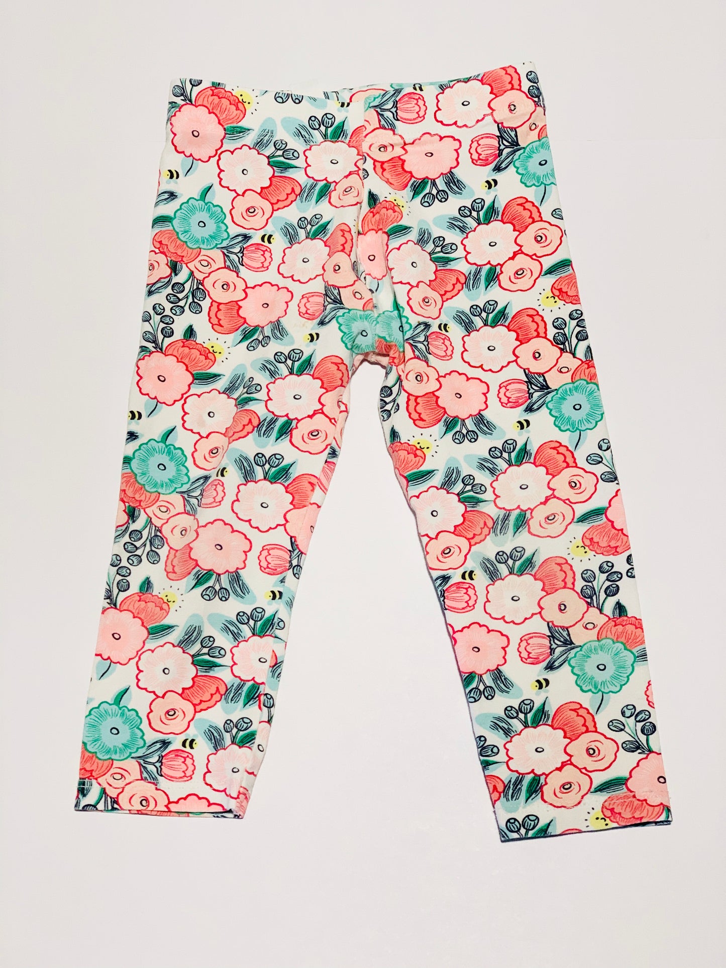 Floral leggings - Size 1