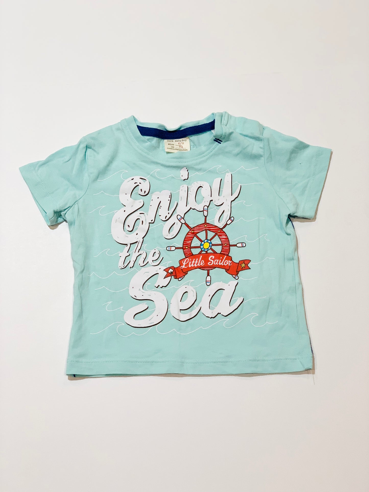 Little sailor tee - Size 6-9 months