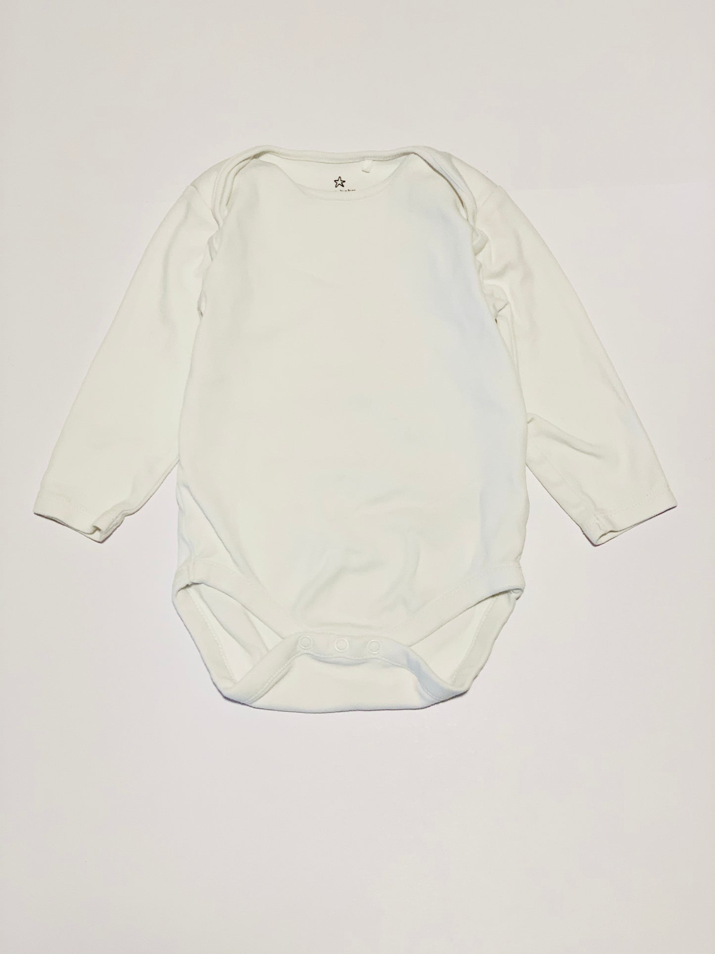 White bodysuit - Size 9-12 months