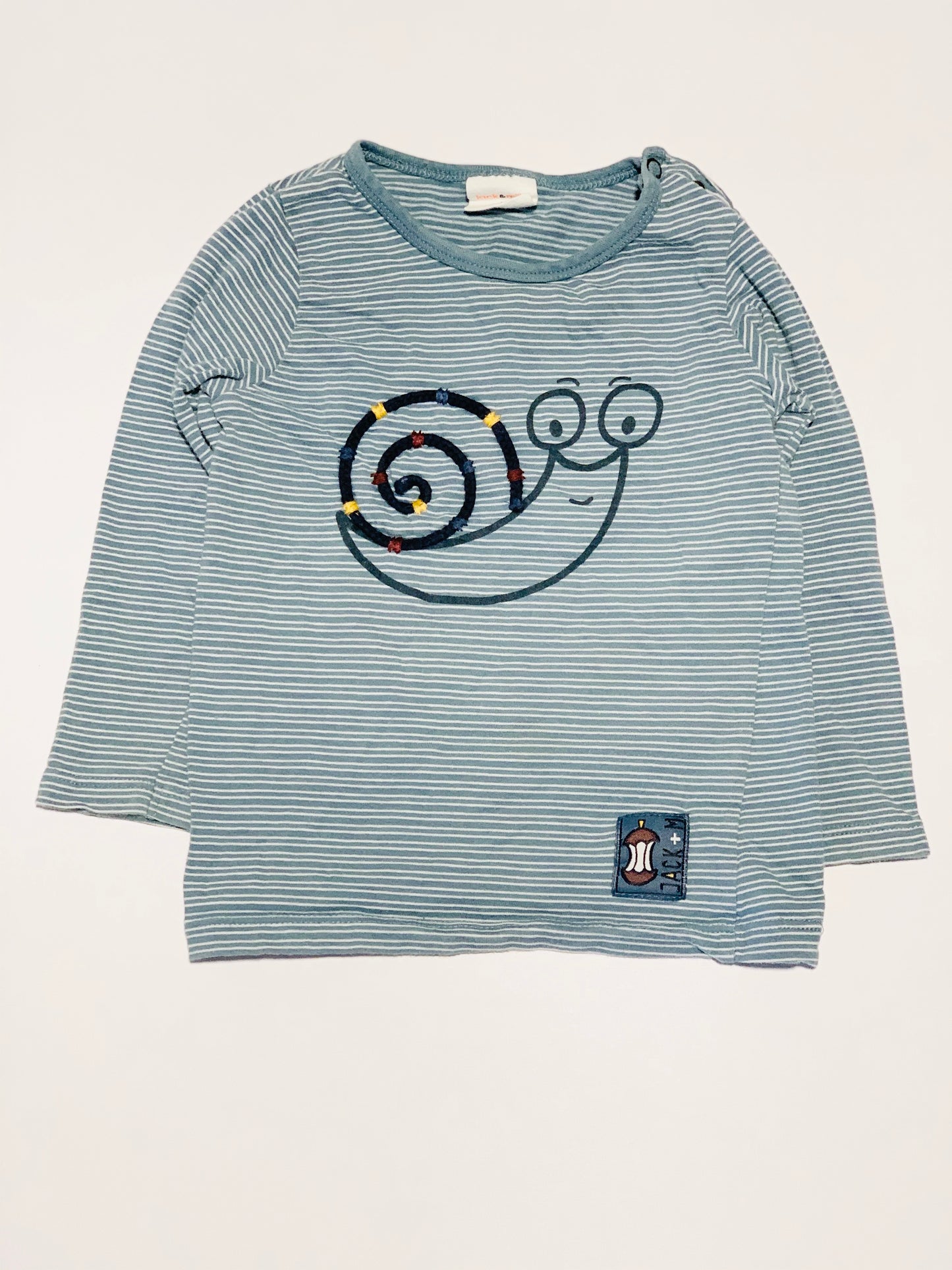 Striped snail top - Size 1