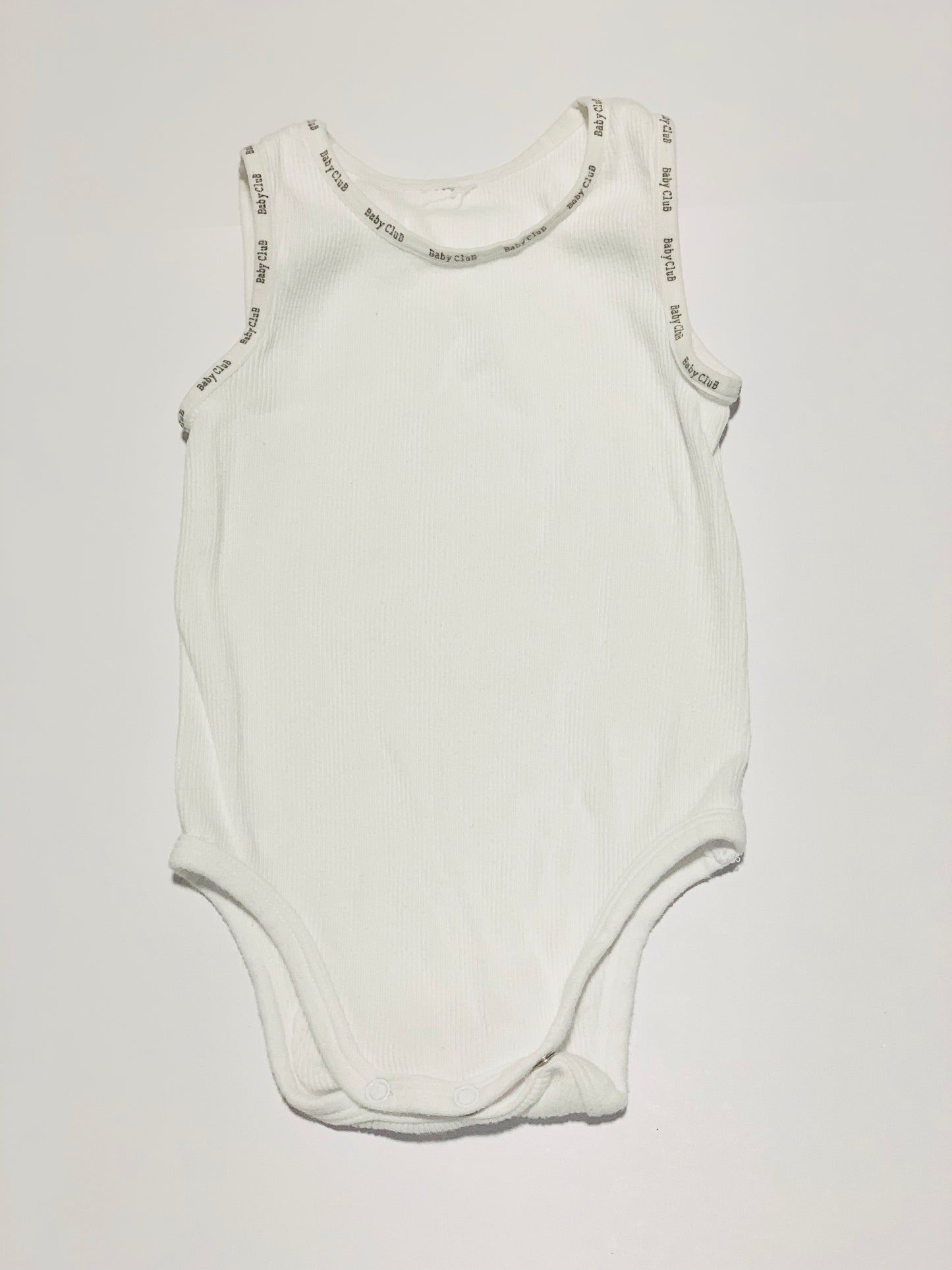 White ribbed bodysuit - Size 000