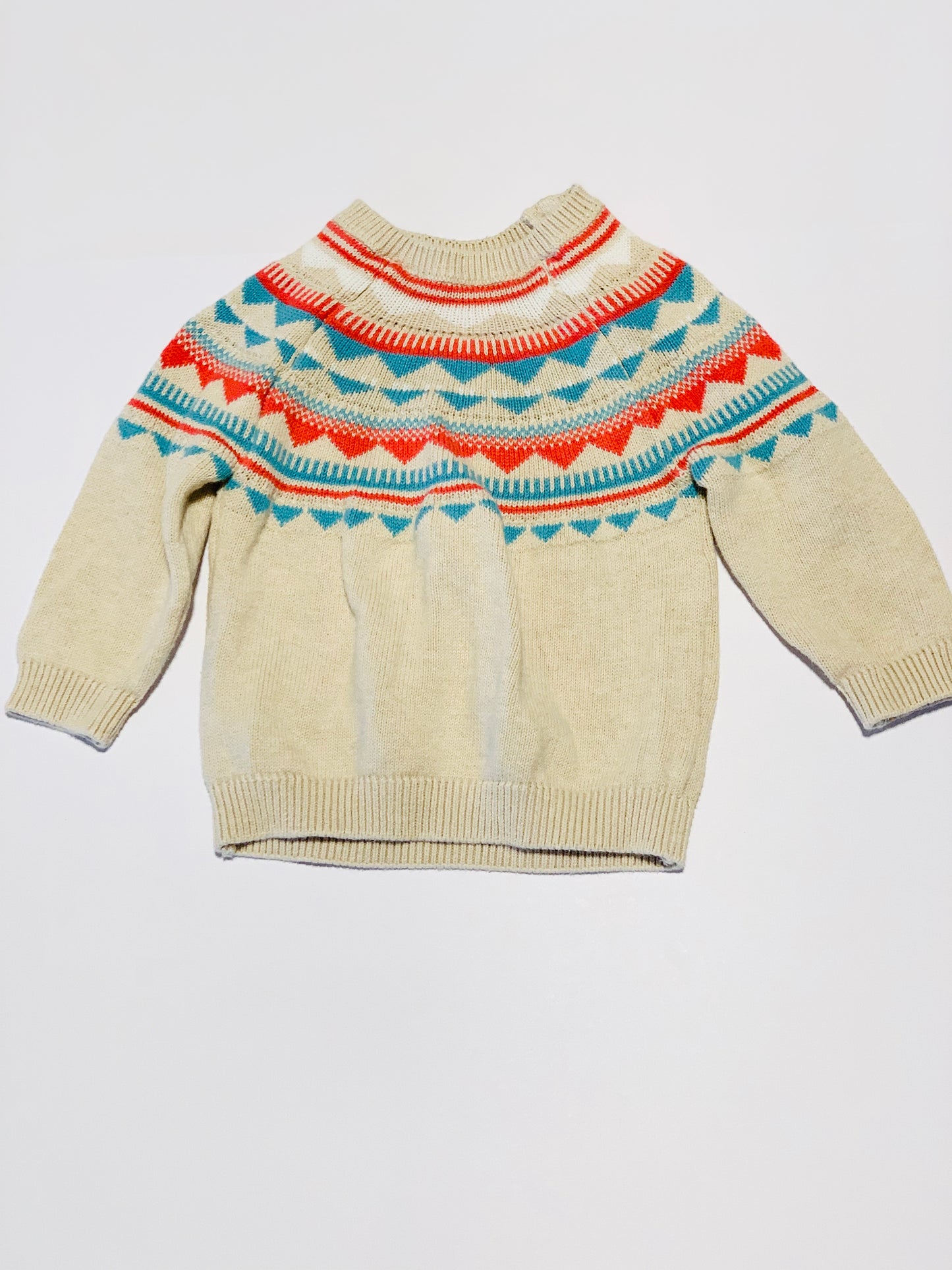 Tan knit jumper - Size 00
