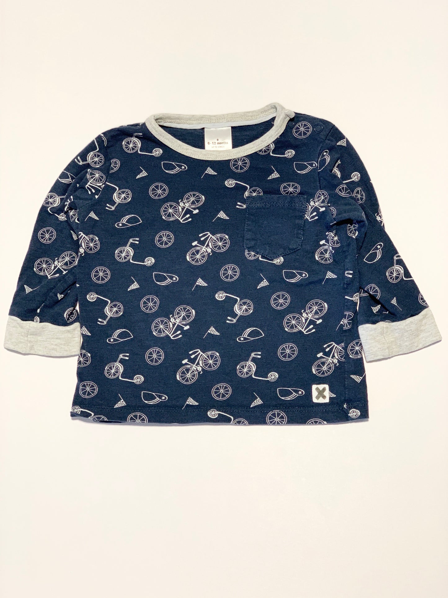 Navy bicycles top - Size 0