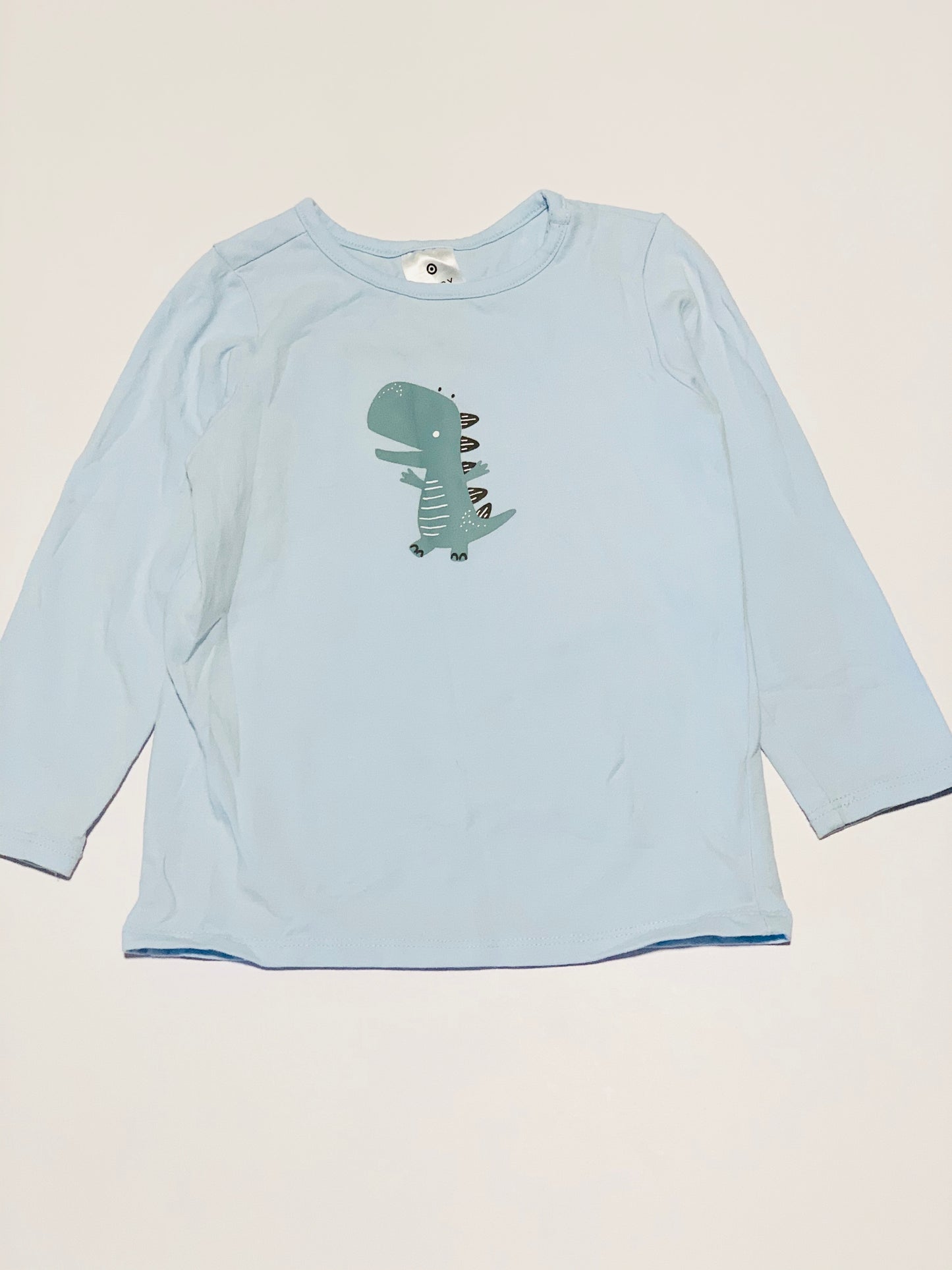 Blue dinosaur top - Size 1