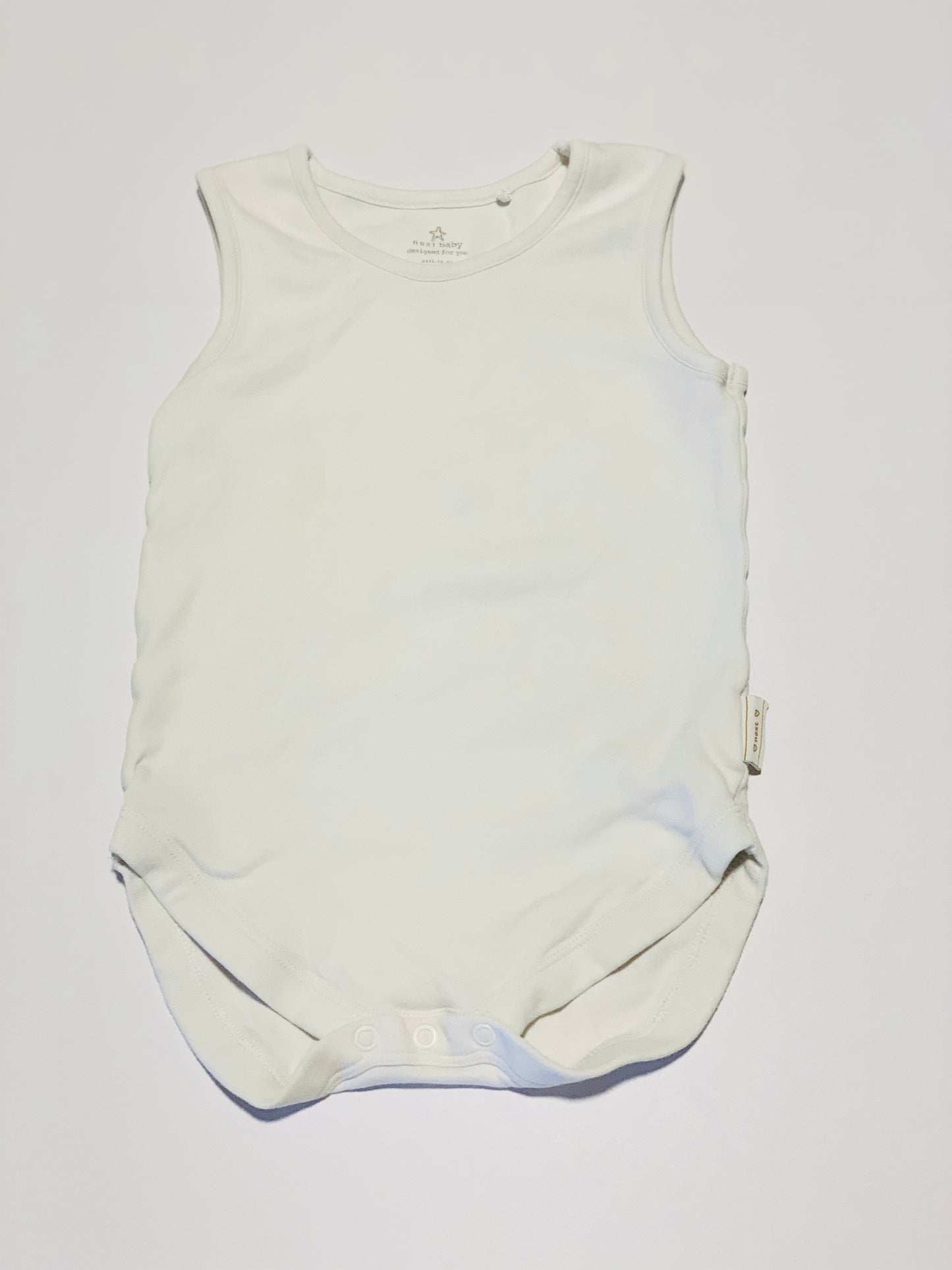 White bodysuit - Size 18-24 months