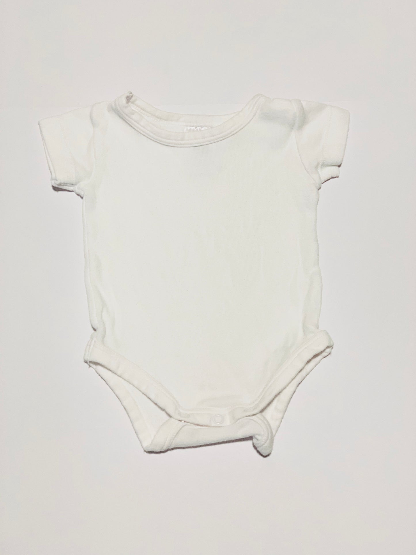 White ribbed bodysuit - Size 0000