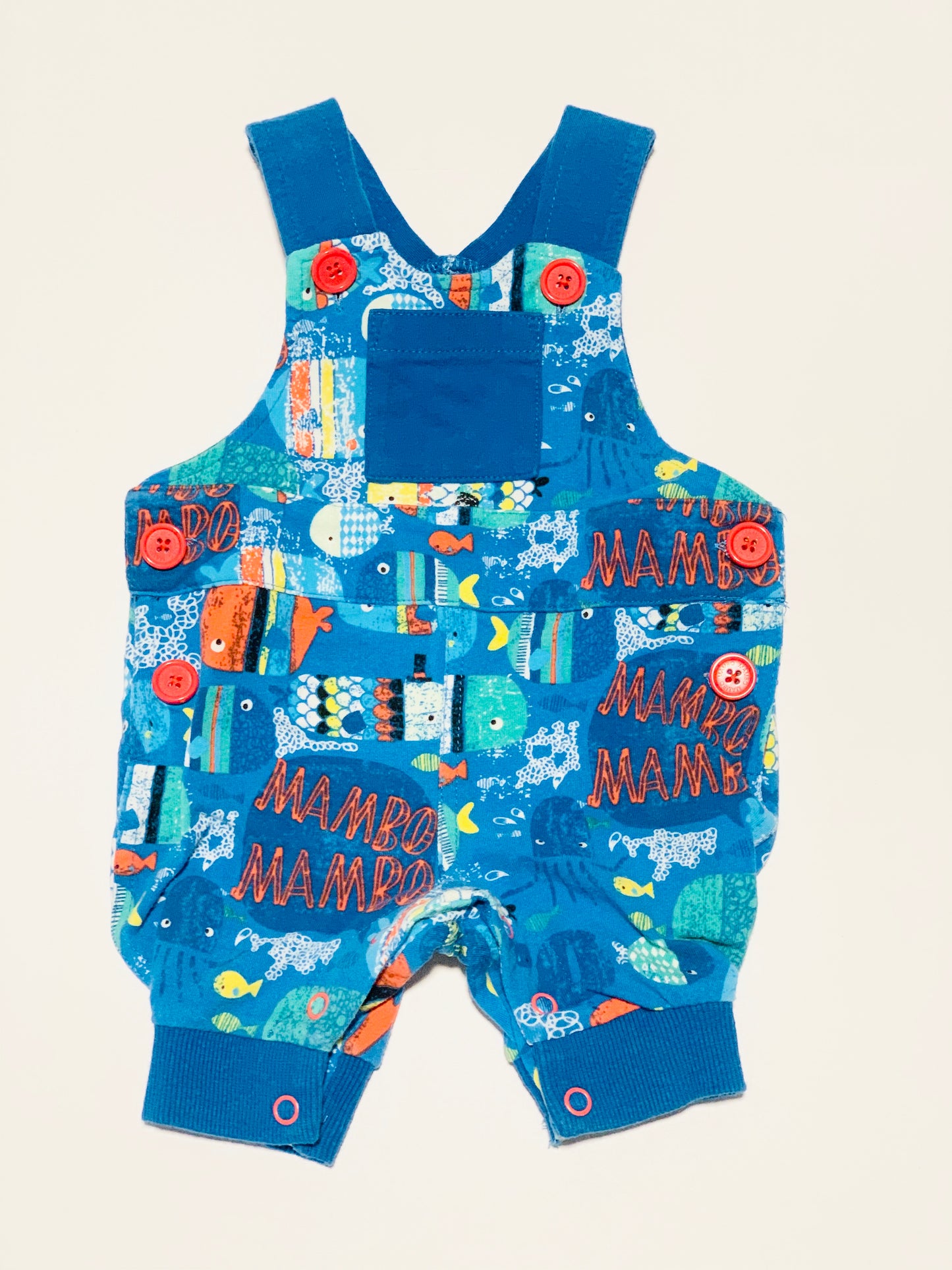 Fish overalls - Size 0000