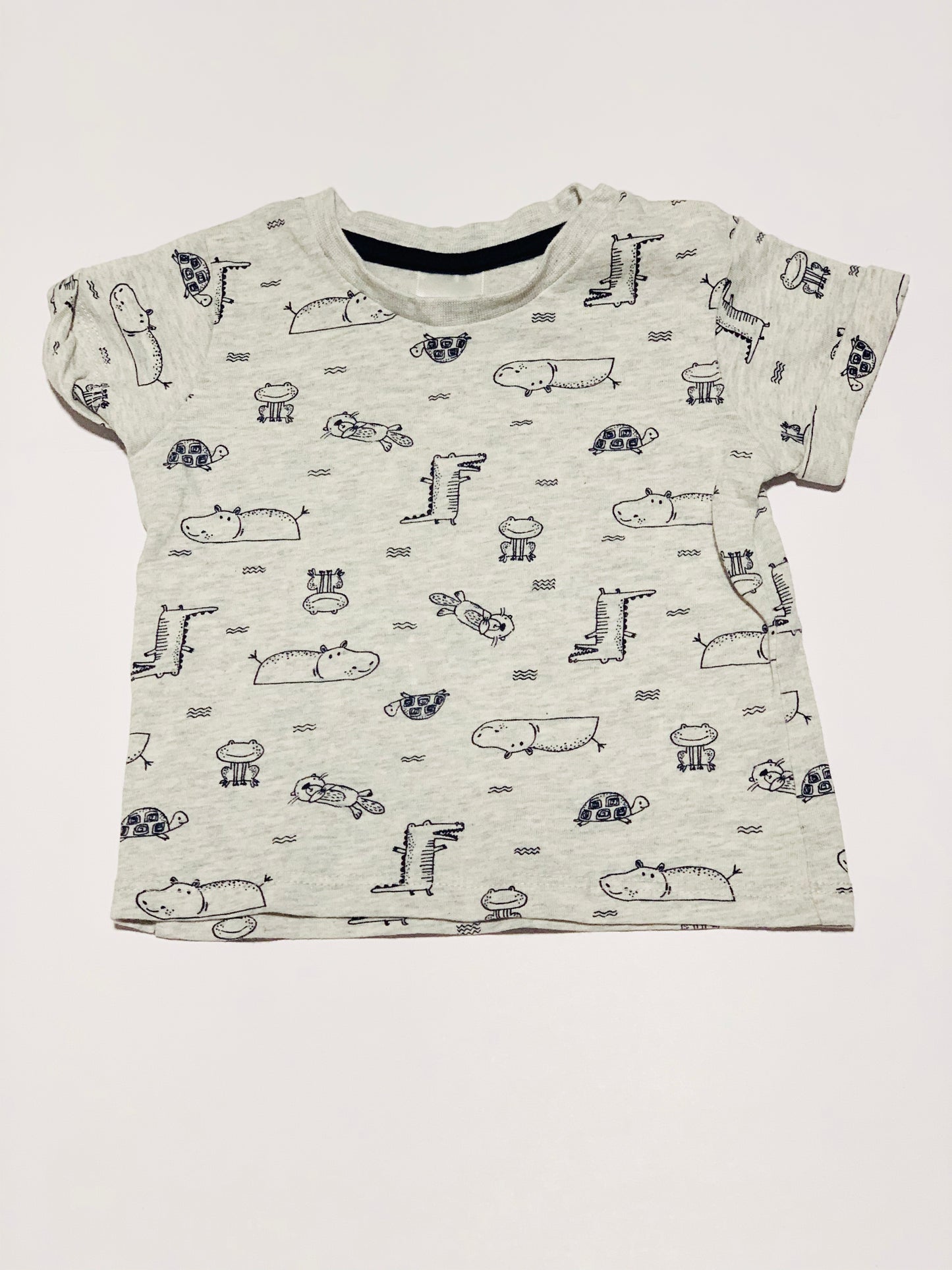 Swimming animals tee - Size 000