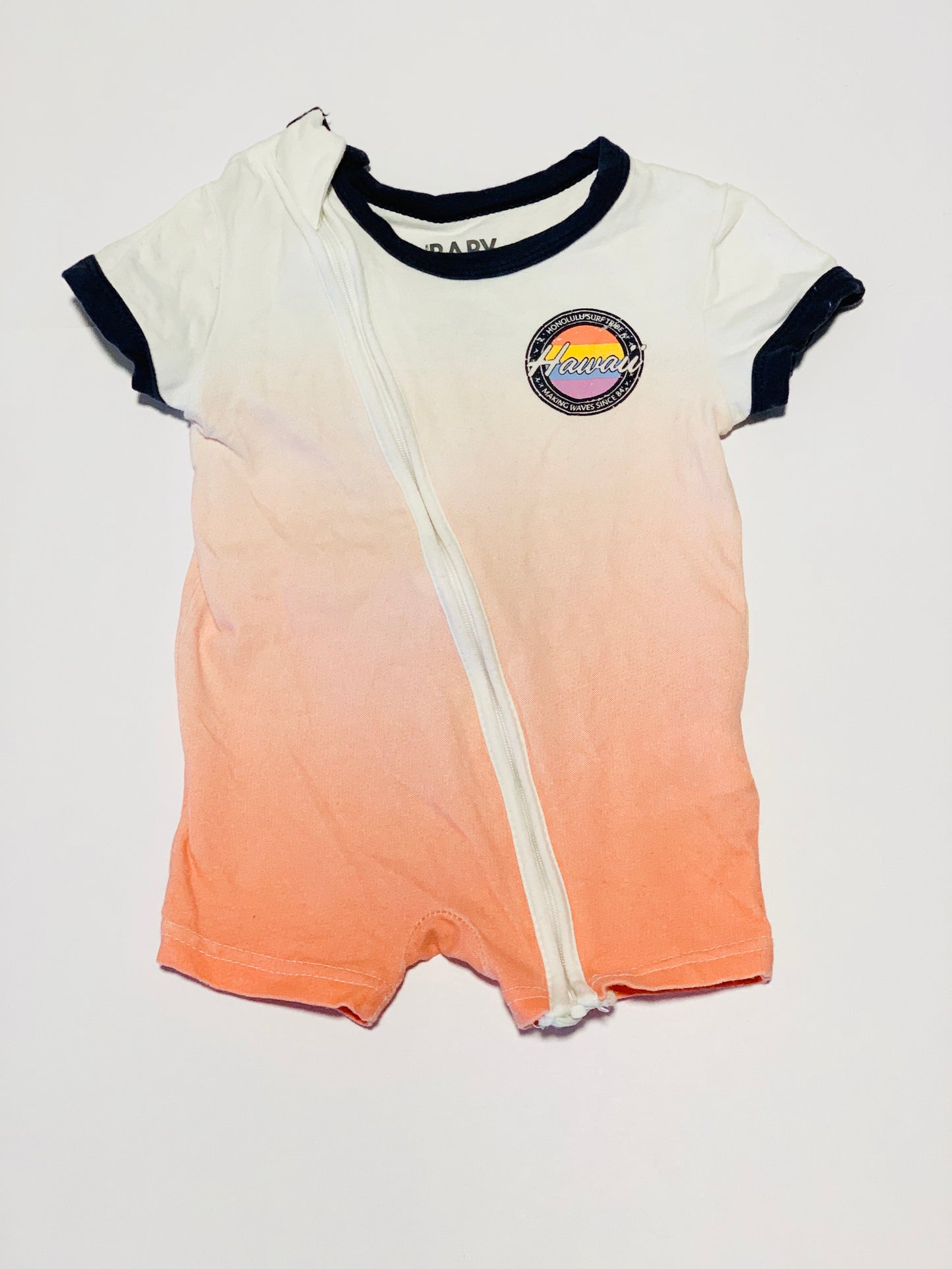 Hawaii zip romper - Size 00