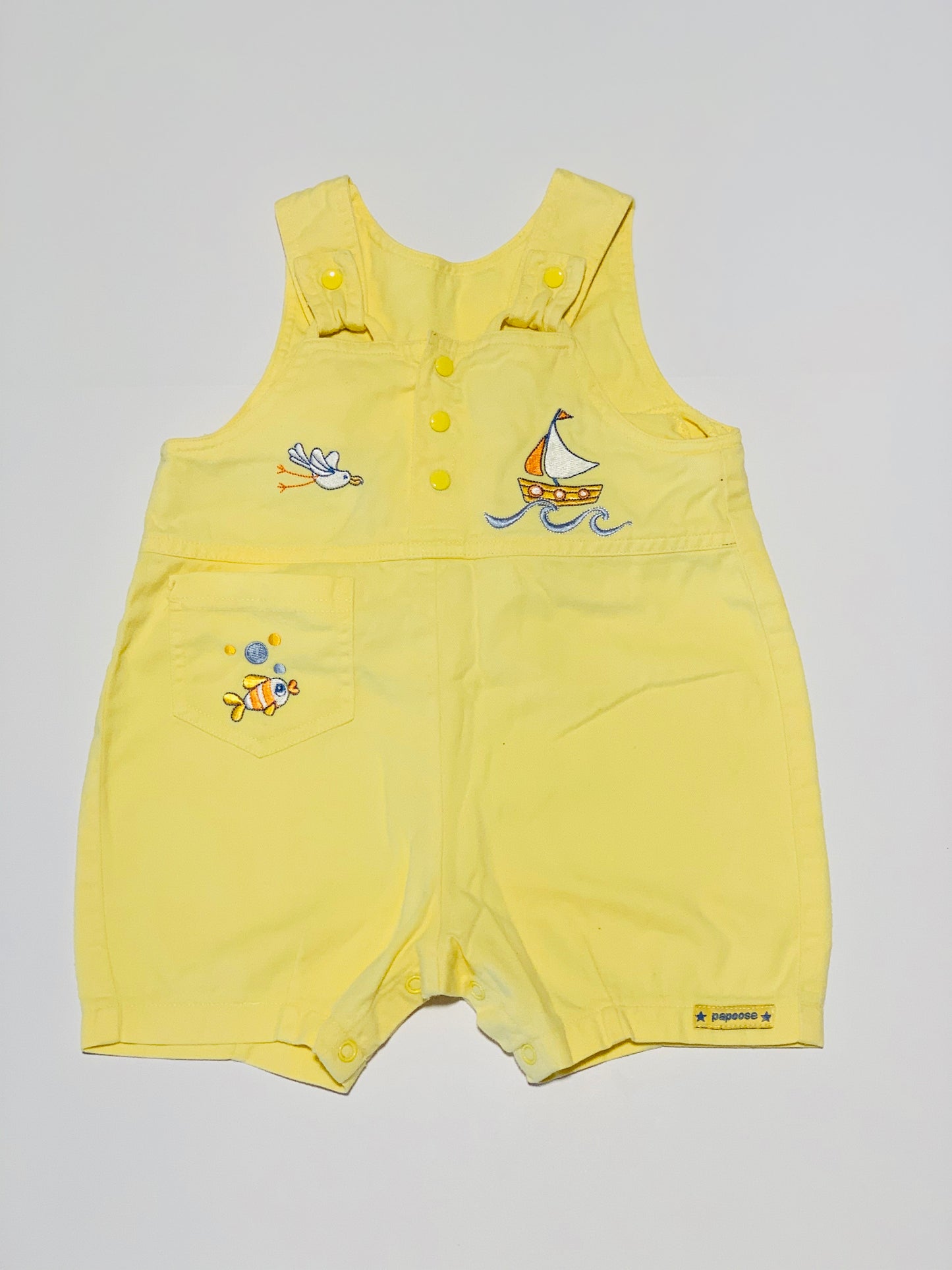 Yellow seaside overalls - Size 00