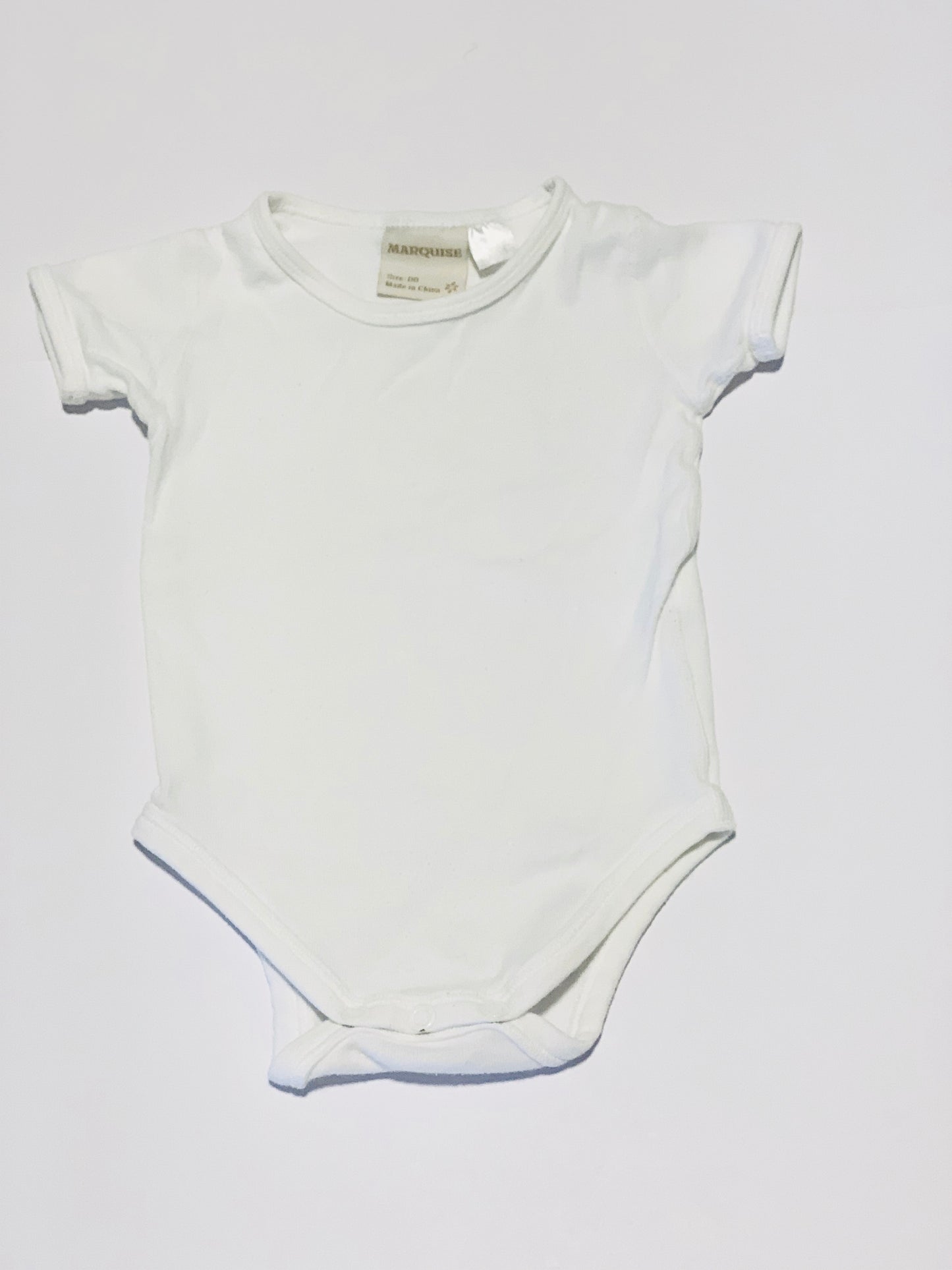 White ribbed bodysuit - Size 00