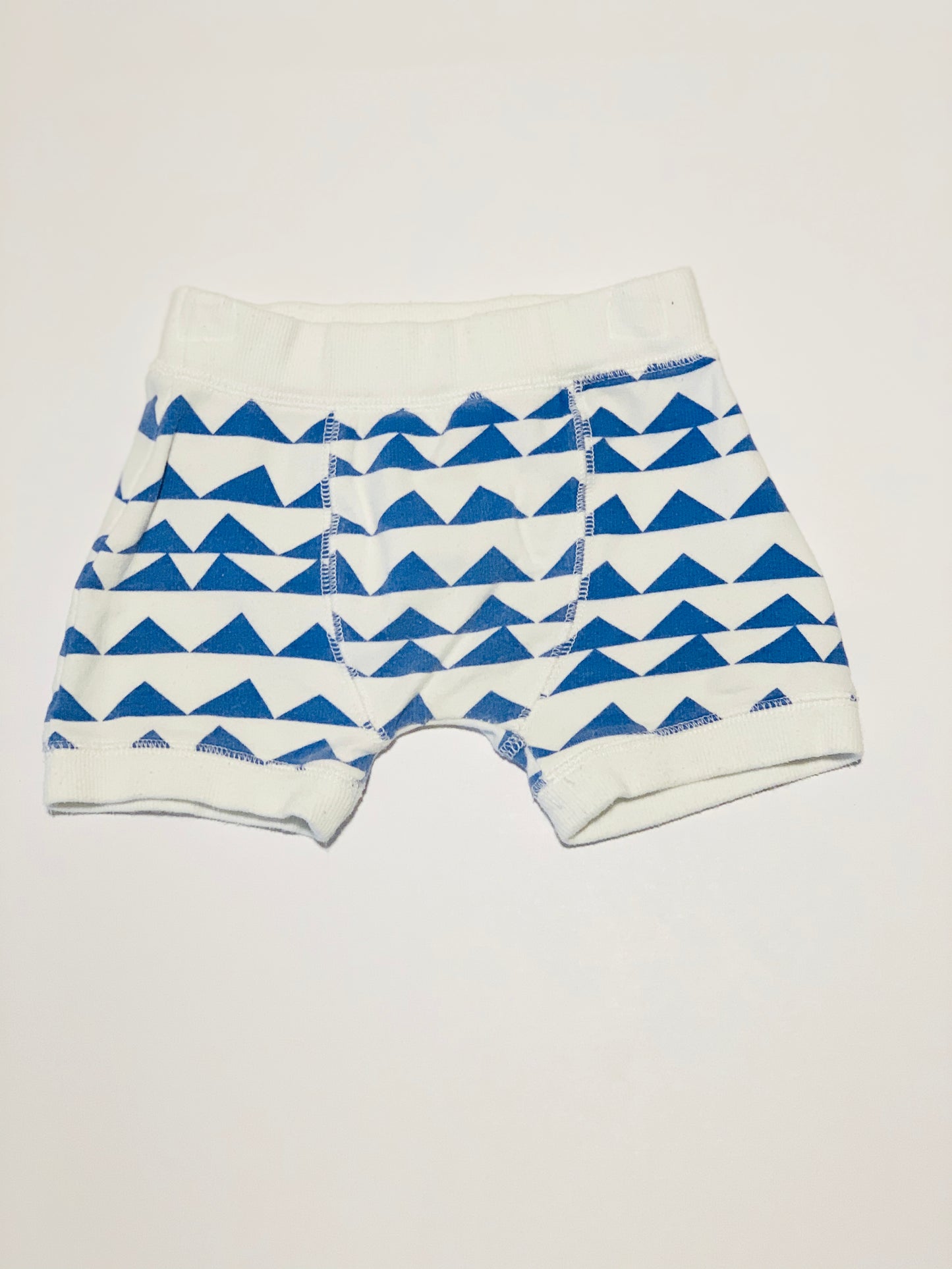 Blue triangles shorts - Size 0