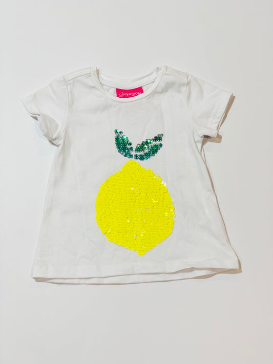 Sequined lemon tee - Size 00