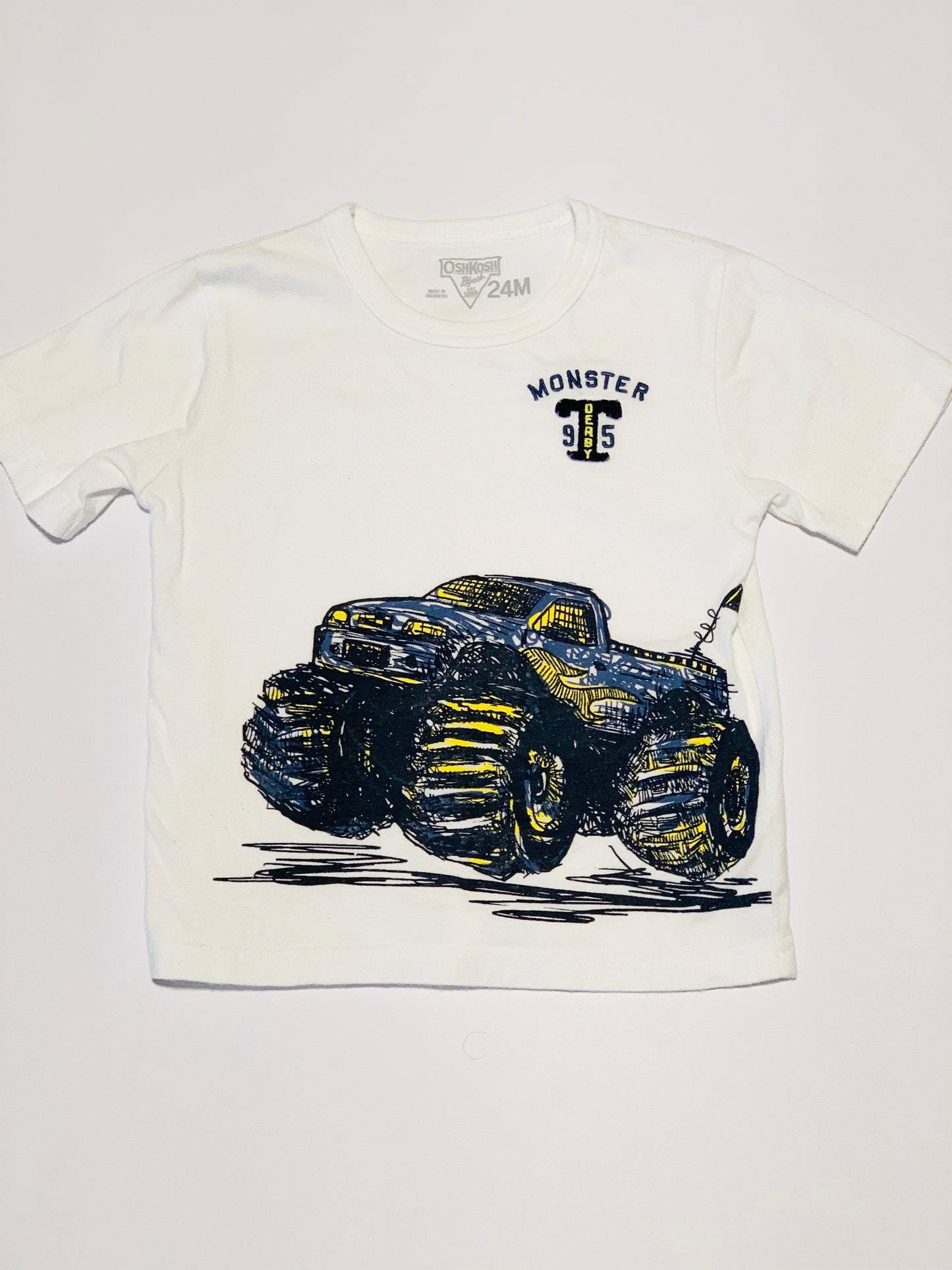 Monster truck tee - Size 2