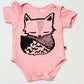 Pink spot bodysuit - Size 00