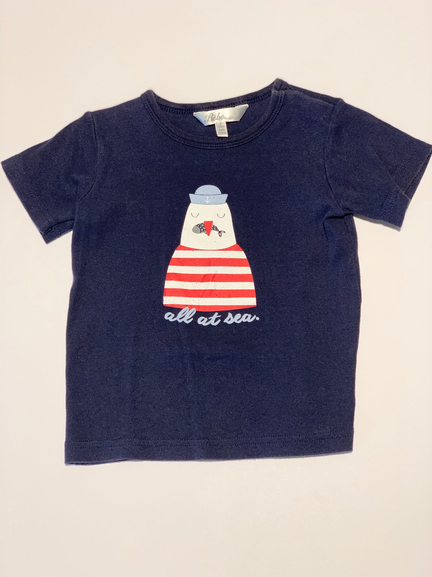 All at sea tee - Size 2