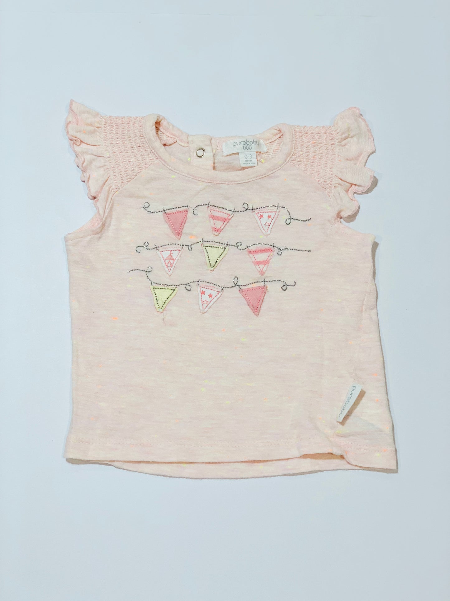 Bunting tee - Size 000