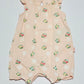 Pink floral romper - Size 000