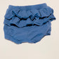 Blue ruffle shorts - Size 00