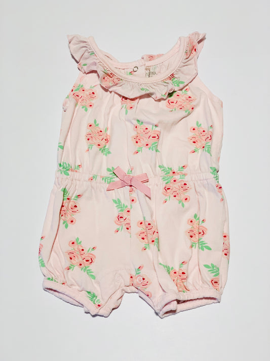 Floral romper - Size 00