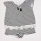 Striped romper - Size 0