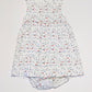 White floral dress - Size 1