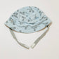 Blue race car hat - Size 0-6 months