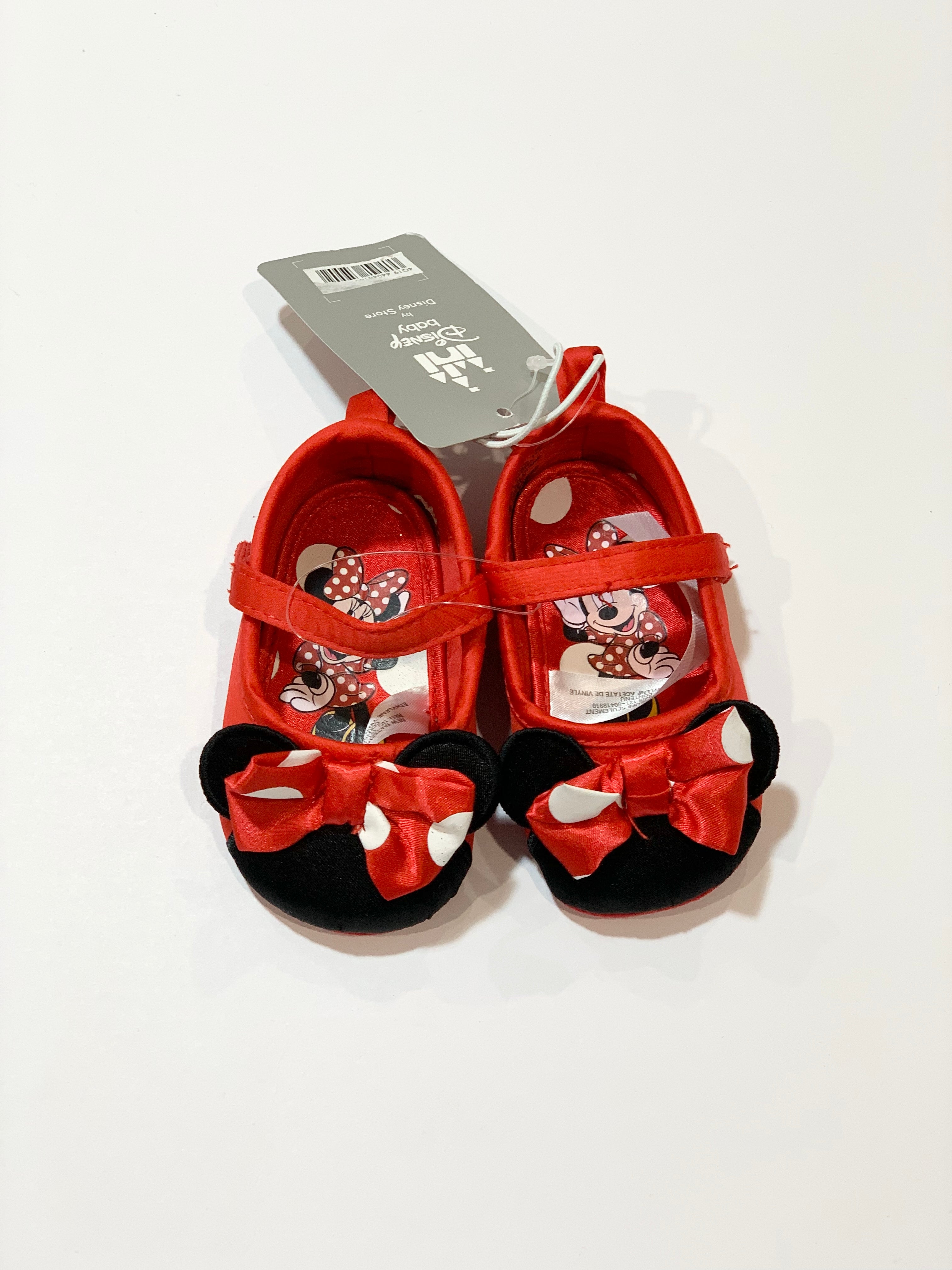 Minnie mouse clearance shoes size 1