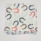 Horse shoes cotton muslin wrap