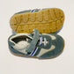 Grey leather shoes - Size UK4