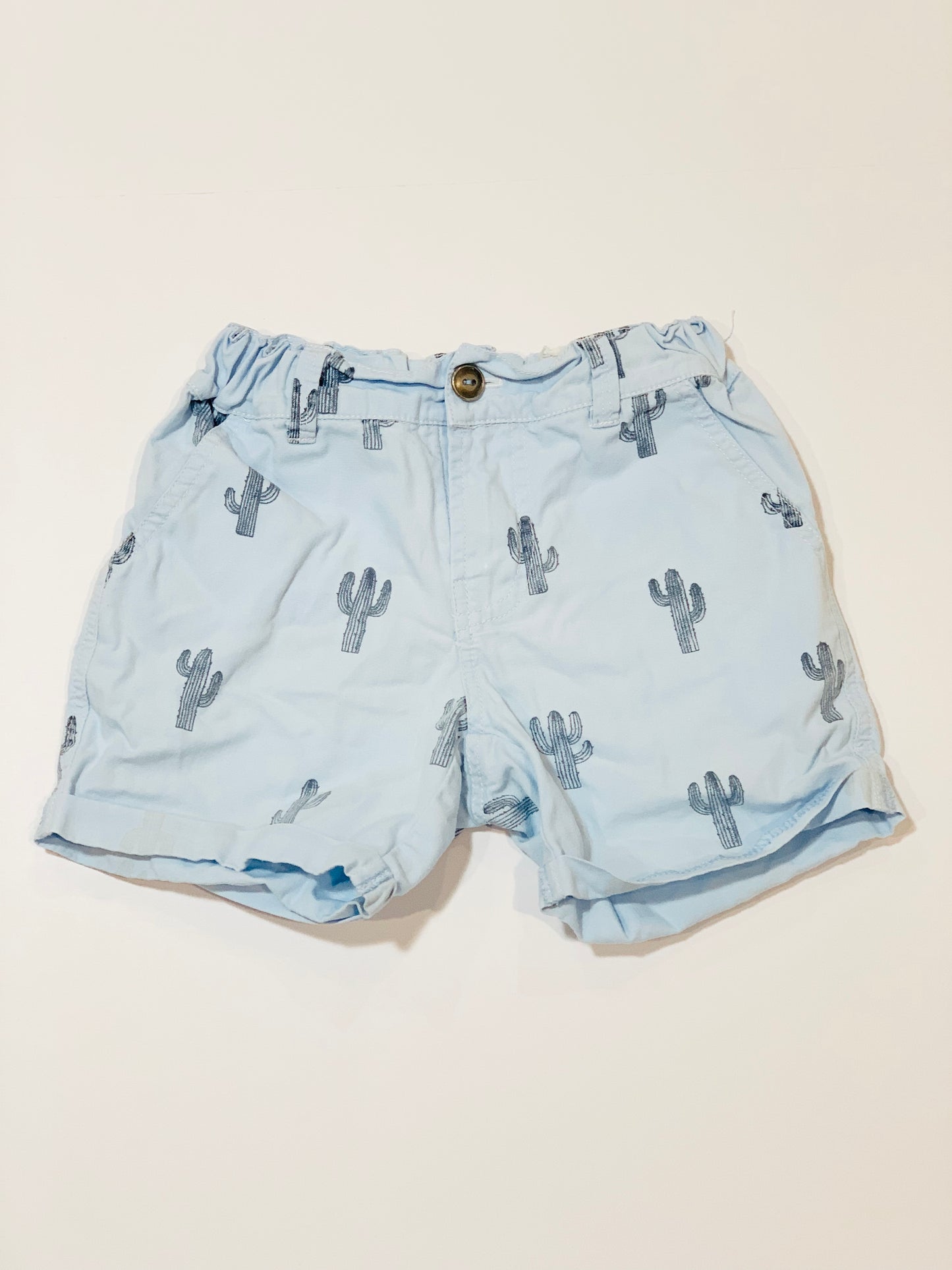 Blue cactus shorts - Size 1