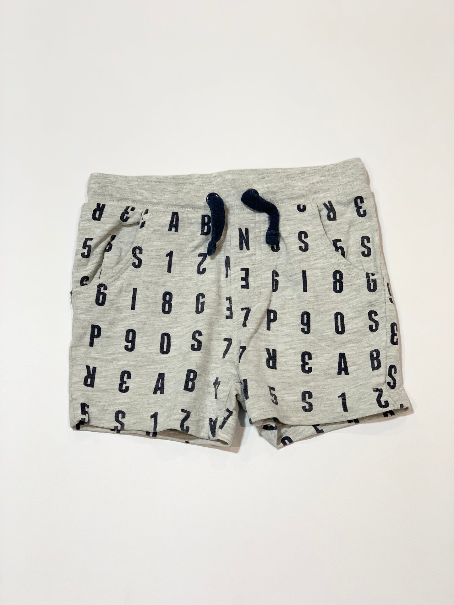 Grey jersey shorts - Size 1