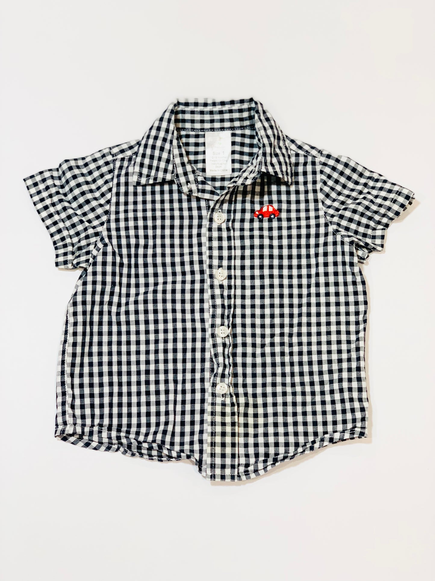 Checkered car shirt - Size 1