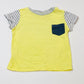 Yellow pocket tee - Size 1-2