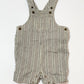 Striped overalls - Size 1