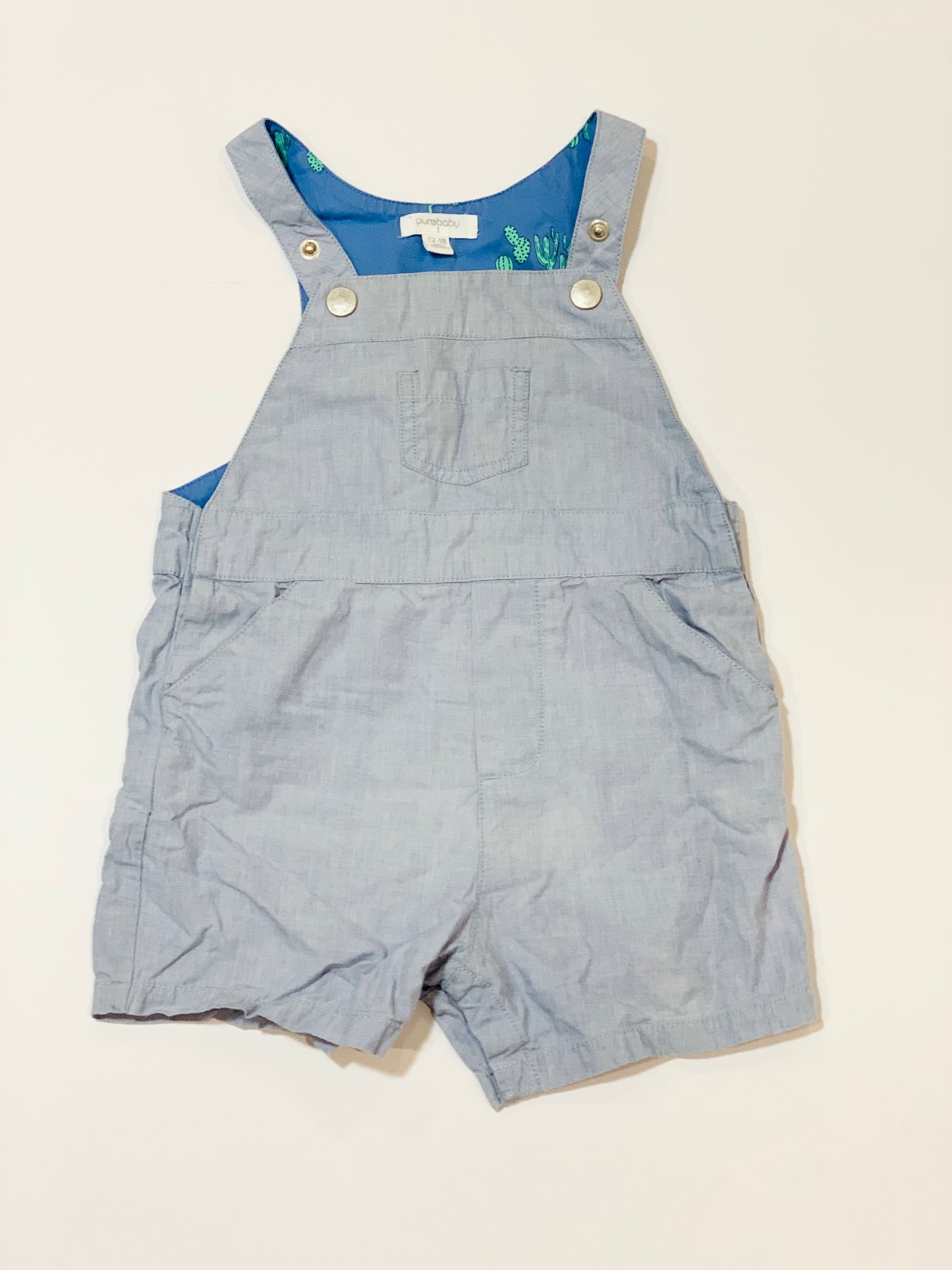 Blue overalls - Size 1