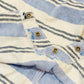 Striped overalls - Size 1
