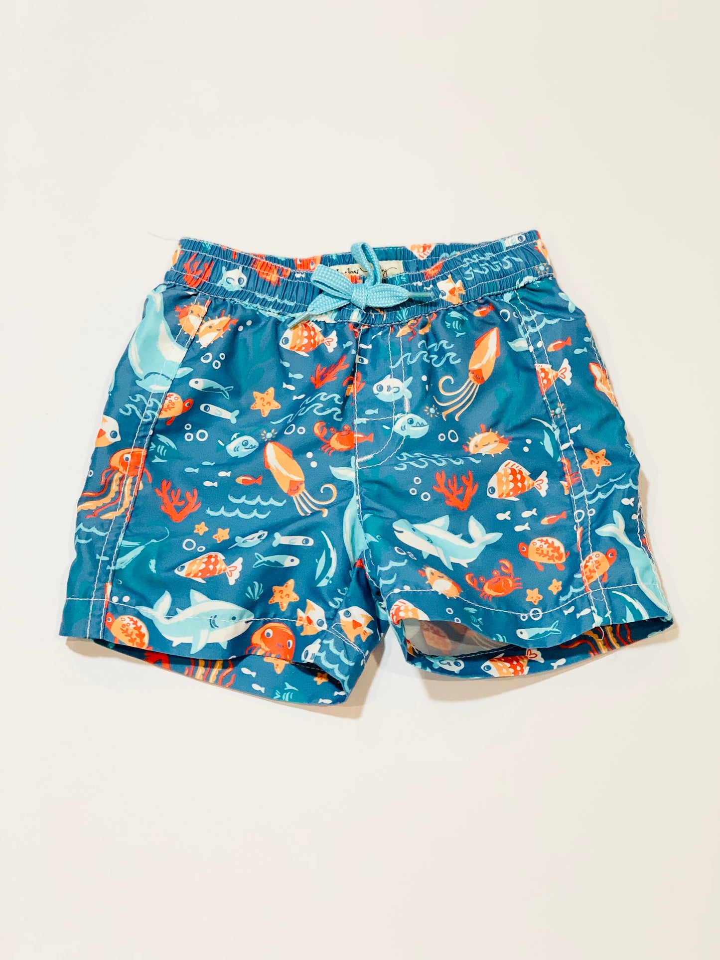 Under the sea boardies - Size 6-9 months