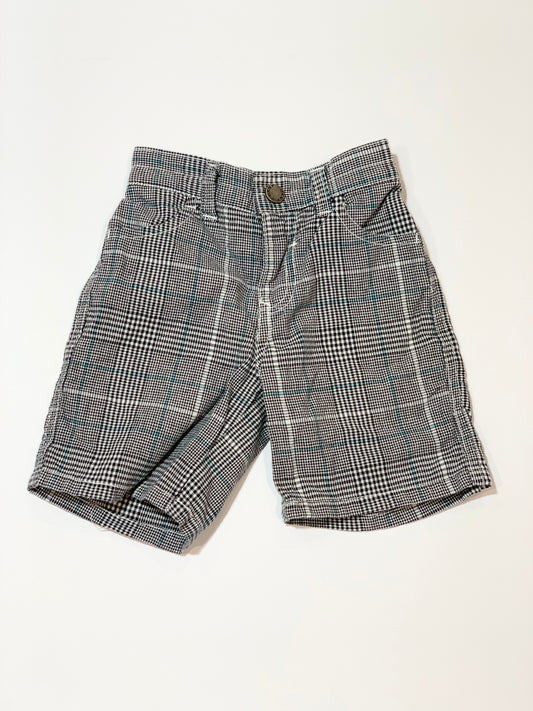 Checkered shorts - Size 0