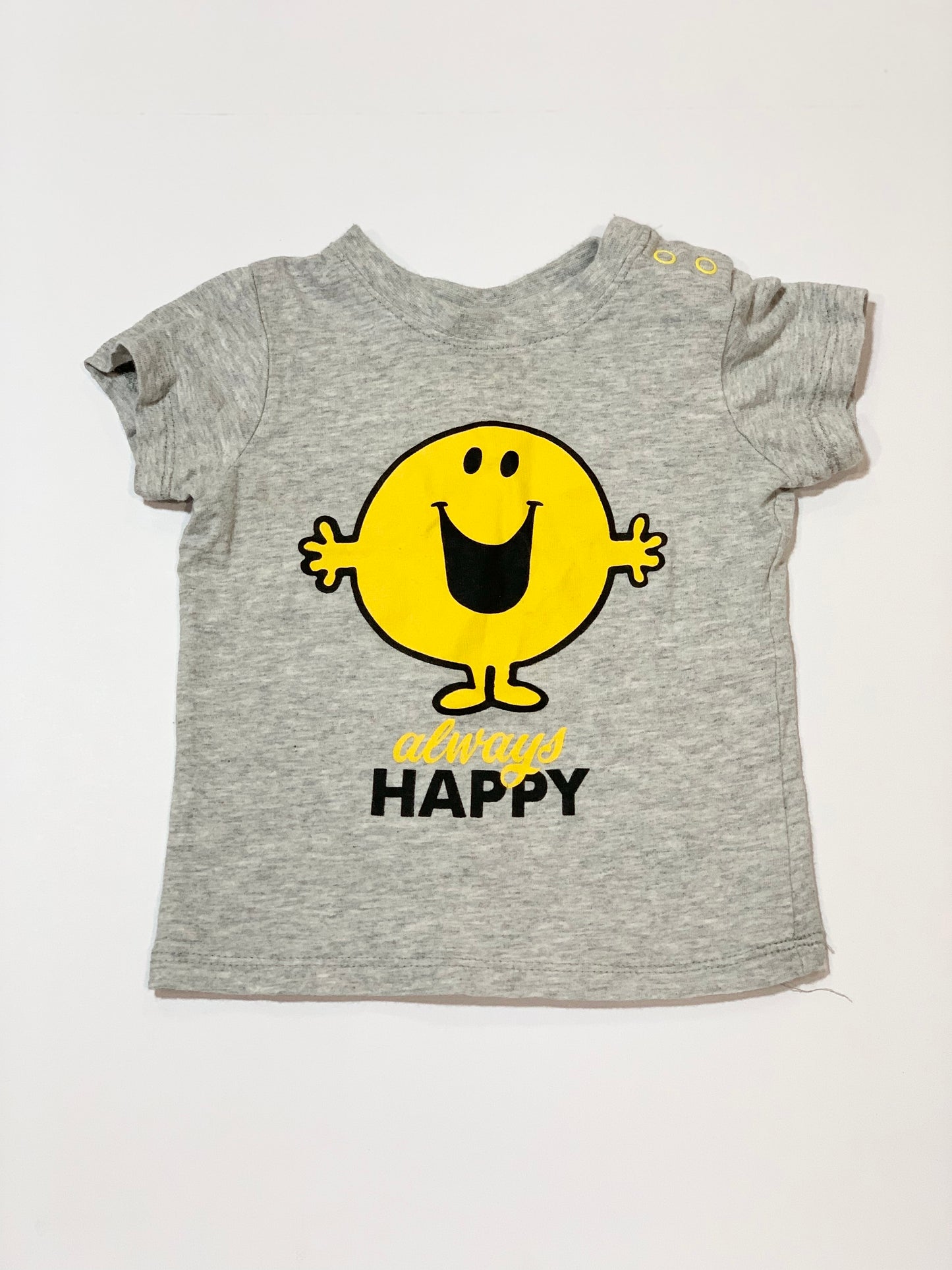 Mr Happy tee - Size 0