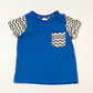 Blue pocket tee - Size 0