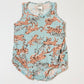 Leopard romper - Size 0