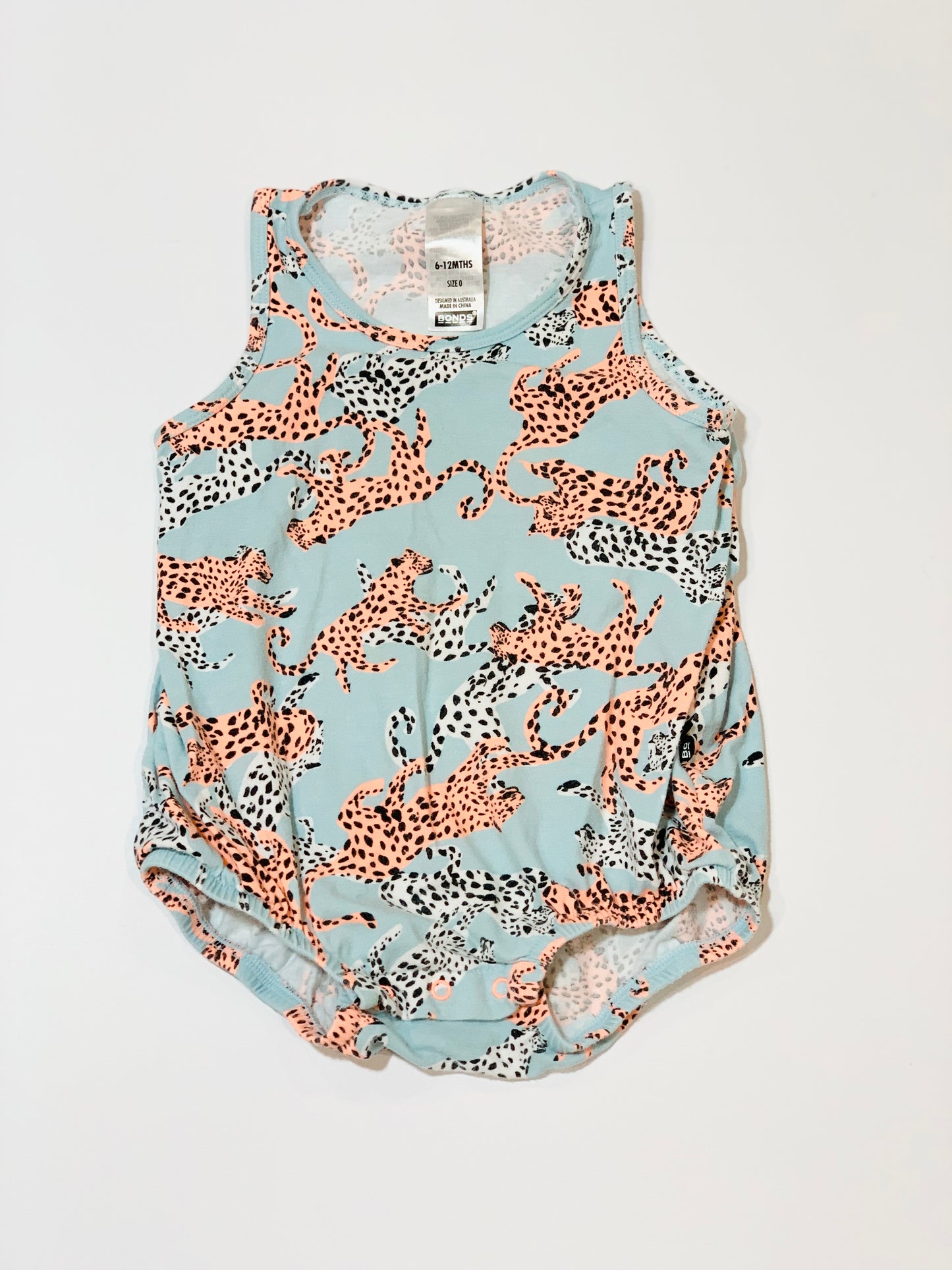 Leopard romper - Size 0