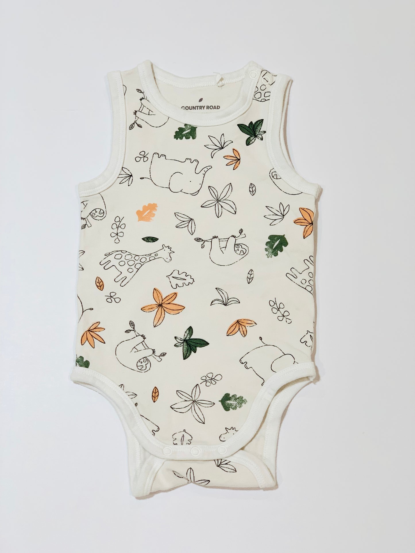 Animals bodysuit - Size 0